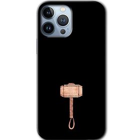 Apple iPhone 12 Pro Thor Çekiç Baskılı Uyumlu Silikon Kılıf