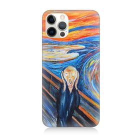 Apple İphone 12 Pro Uyumlu Çığlık Baskılı Silikon Kılıf