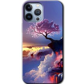 Apple iPhone 12 Pro Wash Red Wall Baskılı Uyumlu Silikon Kılıf