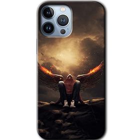 Apple iPhone 12 Pro Wings of Power Baskılı Uyumlu Silikon Kılıf