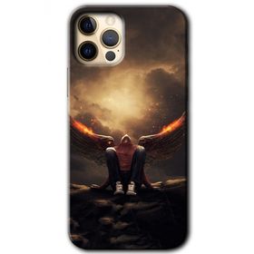 Apple iPhone 12 Pro Wings of Power Baskılı Uyumlu Silikon Kılıf