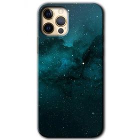 Apple iPhone 12 Pro Yıldızlararası Baskılı Uyumlu Silikon Kılıf