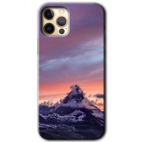 Apple iPhone 12 Pro Zirve Baskılı Uyumlu Silikon Kılıf