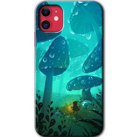 Apple iPhone 12 Silhoutte Dropss Baskılı Uyumlu Silikon Kılıf