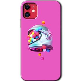 Apple iPhone 12 Uzay Başlığı Baskılı Uyumlu Silikon Kılıf