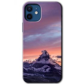 Apple iPhone 12 Zirve Baskılı Uyumlu Silikon Kılıf
