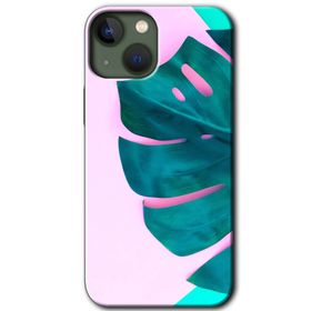 Apple iPhone 13 3D Yaprak Baskılı Uyumlu Silikon Kılıf