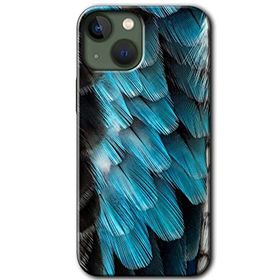 Apple iPhone 13 9D Tüyler Baskılı Uyumlu Silikon Kılıf