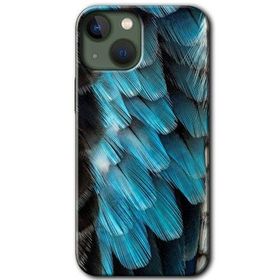 Apple iPhone 13 9D Tüyler Baskılı Uyumlu Silikon Kılıf