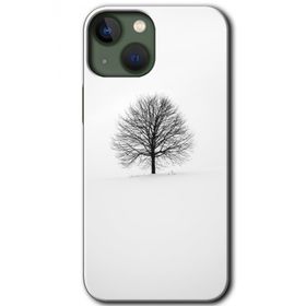 Apple iPhone 13 Alone Tree Baskılı Uyumlu Silikon Kılıf