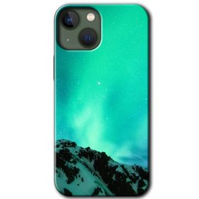 Apple iPhone 13 Aurora Baskılı Uyumlu Silikon Kılıf
