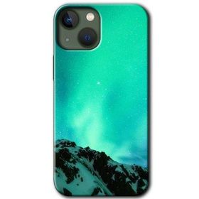 Apple iPhone 13 Aurora Baskılı Uyumlu Silikon Kılıf