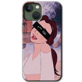 Apple iPhone 13 Bad Girl Baskılı Uyumlu Silikon Kılıf