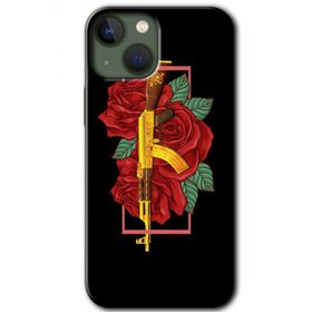 Apple iPhone 13 Bedel Baskılı Uyumlu Silikon Kılıf