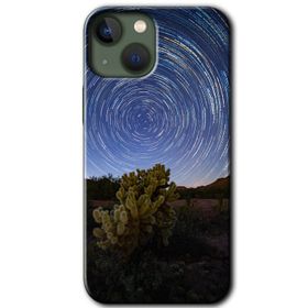 Apple iPhone 13 Blur Lights Baskılı Uyumlu Silikon Kılıf