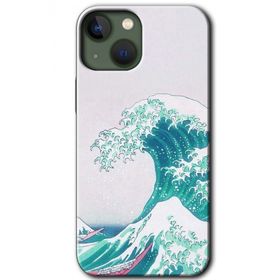 Apple iPhone 13 Dalga Baskılı Uyumlu Silikon Kılıf