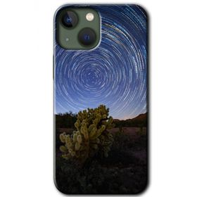 Apple iPhone 13 Eclipse Sky Baskılı Uyumlu Silikon Kılıf
