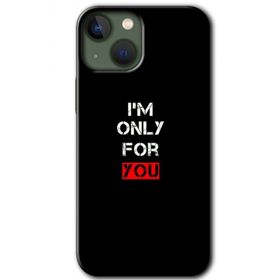 Apple iPhone 13 For You Baskılı Uyumlu Silikon Kılıf
