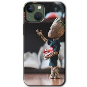 Apple iPhone 13 I am Groot Baskılı Uyumlu Silikon Kılıf