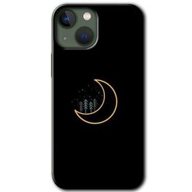 Apple iPhone 13 İyi Geceler Baskılı Uyumlu Silikon Kılıf