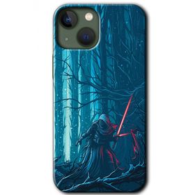 Apple iPhone 13 Jedi Baskılı Uyumlu Silikon Kılıf