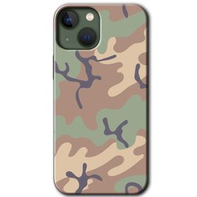 Apple iPhone 13 Kamuflaj 29 Baskılı Uyumlu Silikon Kılıf