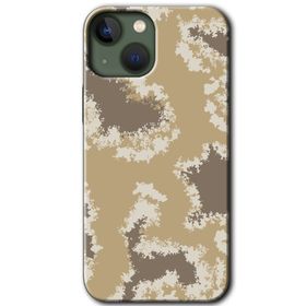 Apple iPhone 13 Kamuflaj 33 Baskılı Uyumlu Silikon Kılıf
