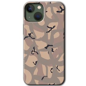 Apple iPhone 13 Kamuflaj 6 Baskılı Uyumlu Silikon Kılıf