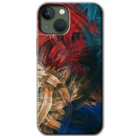 Apple iPhone 13 Karma Boyalar Baskılı Uyumlu Silikon Kılıf