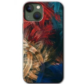 Apple iPhone 13 Karma Boyalar Baskılı Uyumlu Silikon Kılıf
