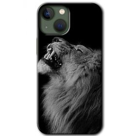 Apple iPhone 13 Lion Baskılı Uyumlu Silikon Kılıf
