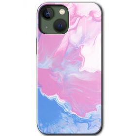 Apple iPhone 13 Liquid Lekeler Art Baskılı Uyumlu Silikon Kılıf