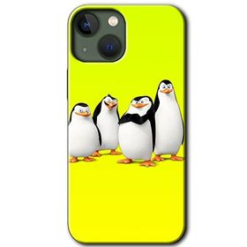 Apple iPhone 13 Penguenler Baskılı Uyumlu Silikon Kılıf