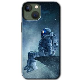 Apple iPhone 13 Sonbahar Yalnızlığı Baskılı Uyumlu Silikon Kılıf