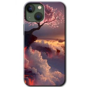 Apple iPhone 13 Uçurumdaki Hayat Baskılı Uyumlu Silikon Kılıf