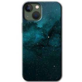 Apple iPhone 13 Yıldızlararası Baskılı Uyumlu Silikon Kılıf