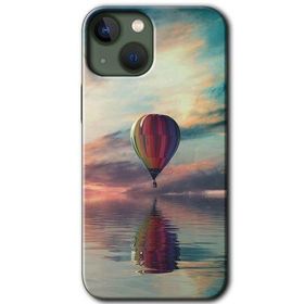 Apple iPhone 13 Zeplin Baskılı Uyumlu Silikon Kılıf