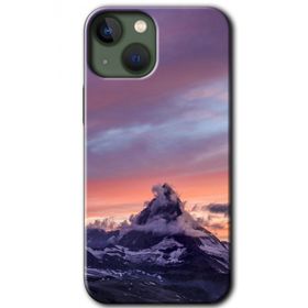 Apple iPhone 13 Zirve Baskılı Uyumlu Silikon Kılıf