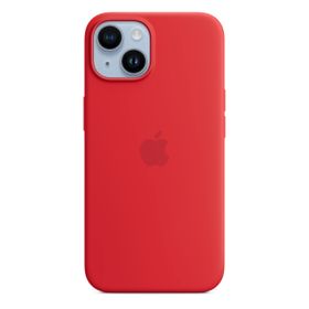 Apple İphone 14 İçin Product Red Magsafe Özellikli Silikon Kılıf
