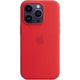 Apple İphone 14 İçin Product Red Magsafe Özellikli Silikon Kılıf