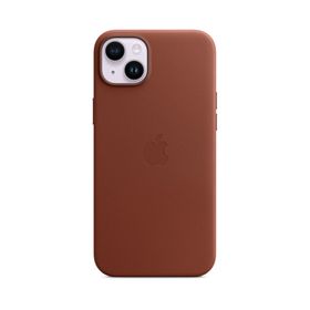 Apple iPhone 14 Plus Mppd3Zm/A Uyumlu Magsafe Özellikli Deri Kılıf Toprak Kırmızısı Telefon Kılıfı