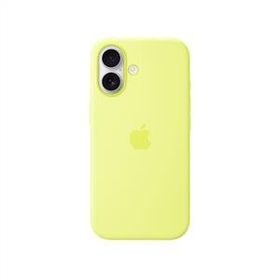 Apple iPhone 17 MagSafe Silikon Neon Sarı Kılıf