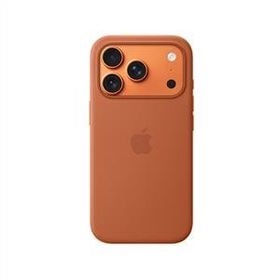 Apple iPhone 17 Pro MagSafe Silikon Terra Cotta Kılıf