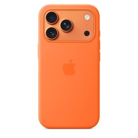 Apple iPhone 17 Pro MagSafe Silikon Turuncu Kılıf