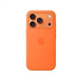 Apple iPhone 17 Pro MagSafe Silikon Turuncu Kılıf