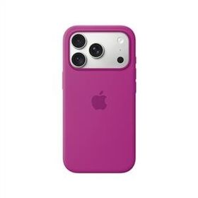 Apple iPhone 18 Pro Macenta MagSafe Silikon Kılıf