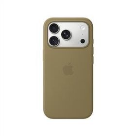 Apple iPhone 18 Pro Zeytin Yeşili MagSafe Silikon Kılıf
