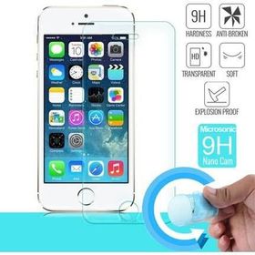 Apple iPhone 5S Ekran Koruyucu Uyumlu Kırılmaz Cam