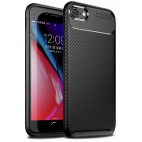 Apple İphone 6-6S Negro Karbon-Siyah Silikon Kılıf