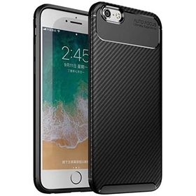 Apple İphone 6-6S Negro Karbon-Siyah Silikon Kılıf